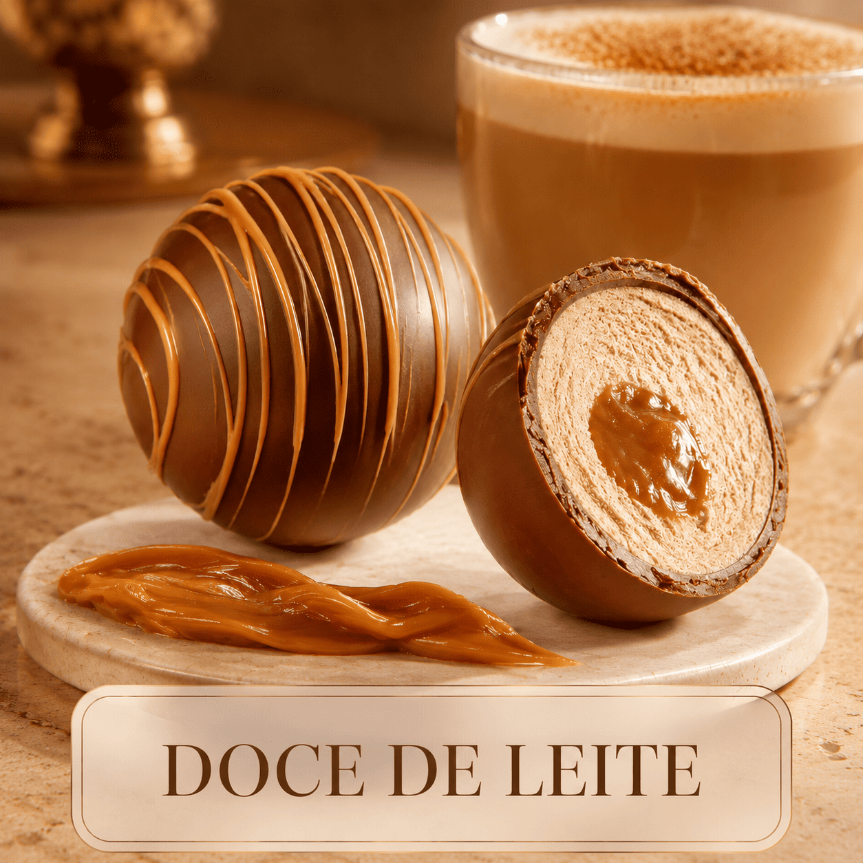 Cápsula artesanal sabor Doce de Leite