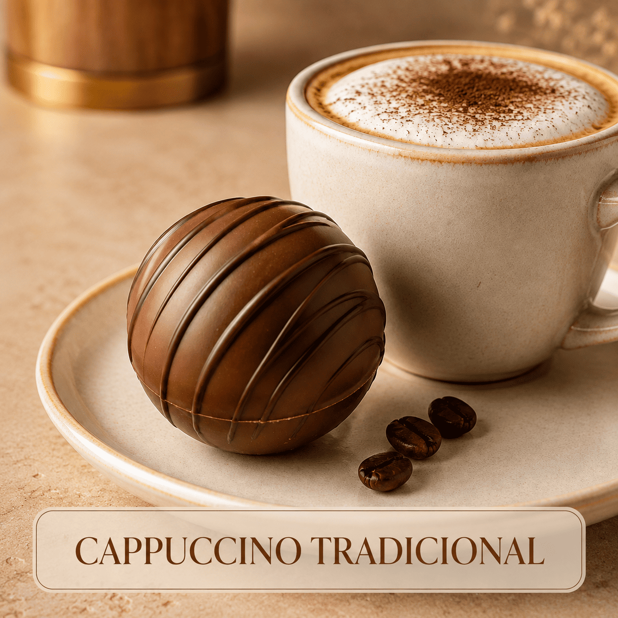 Cápsula artesanal sabor Cappuccino Tradicional